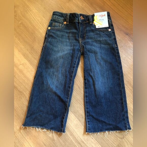 📳 Cat & Jack | Raw Cut Edge Jeans - Picture 1 of 4